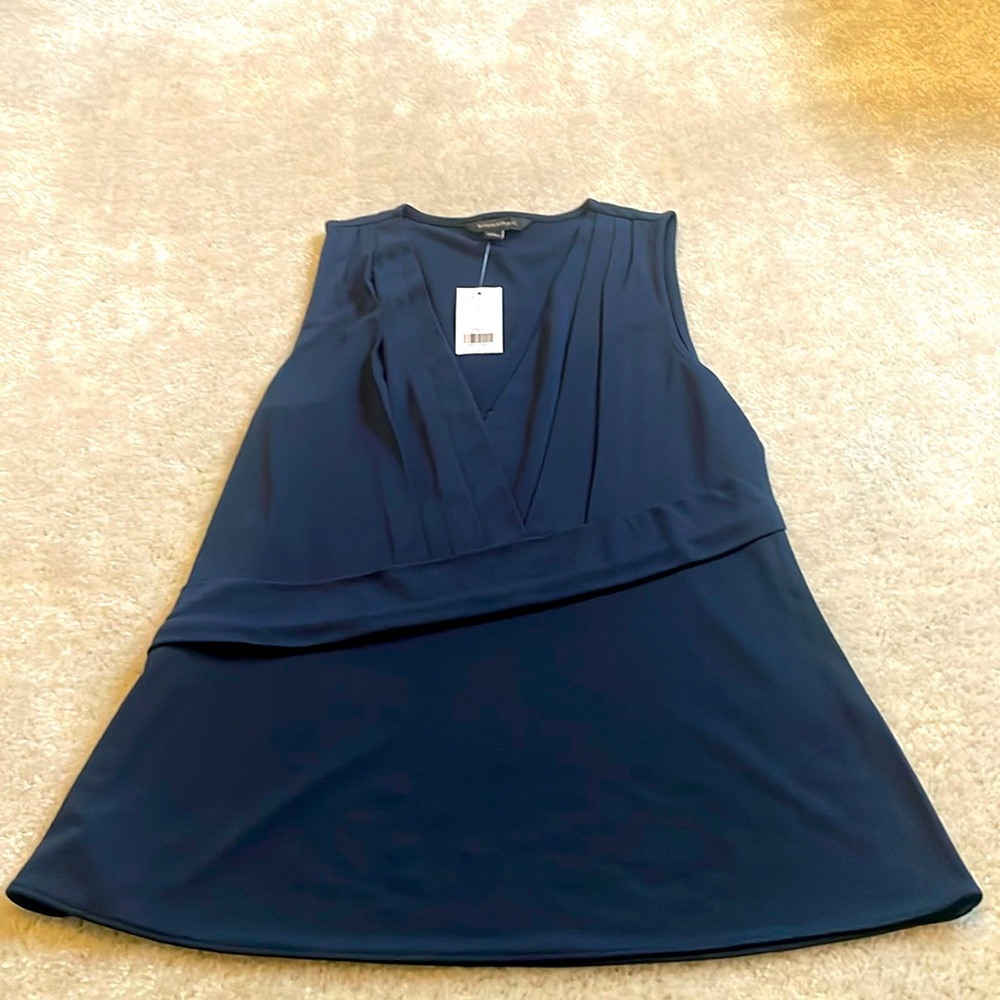 Banana Republic Navy Blue Tank Top, Size Small